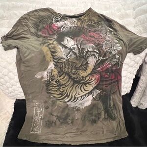 Rare Horiyoshi/Affliction Tattoo Shirt